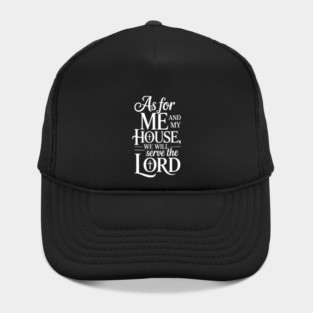 Me and My Family Will Serve The Lord Family Gift Hat