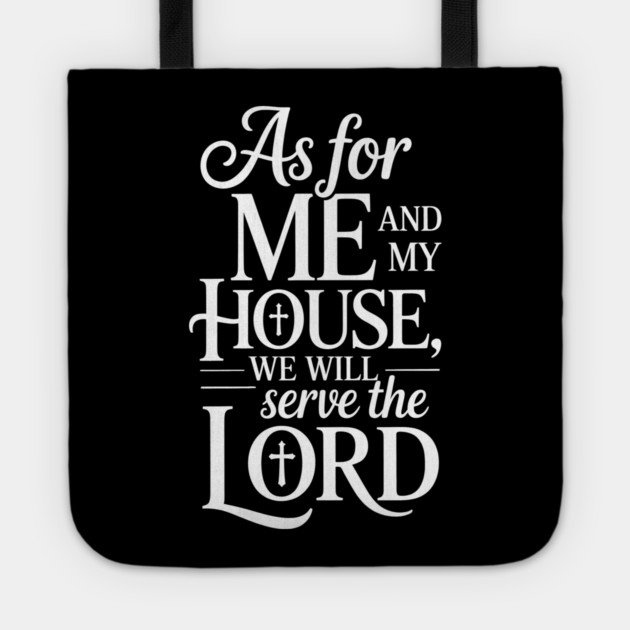 Me and My Family Will Serve The Lord Family Gift Tote by Emmanuel's Store 4