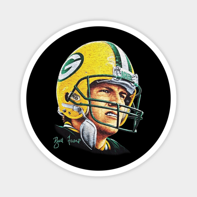 90s Football Brett Favre - Packers - Classic Magnet by nicklower