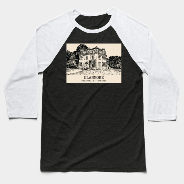 Glanmore - Belleville ON Baseball T-Shirt by Lakeric