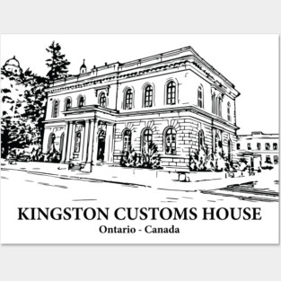 Kingston Customs House - Ontario Posters and Art