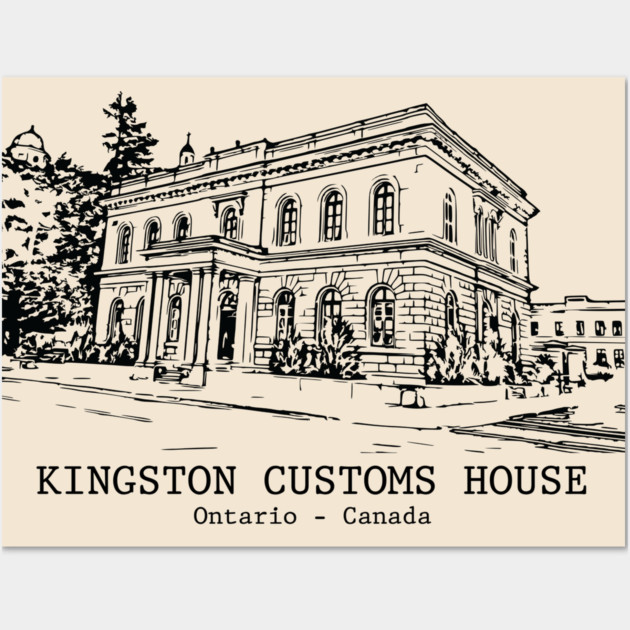 Kingston Customs House - Ontario Wall Art by Lakeric