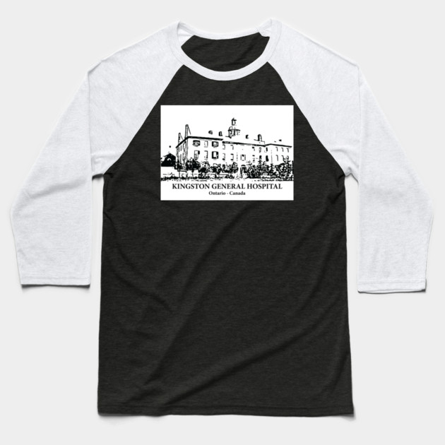 Kingston General Hospital - Ontario Baseball T-Shirt by Lakeric