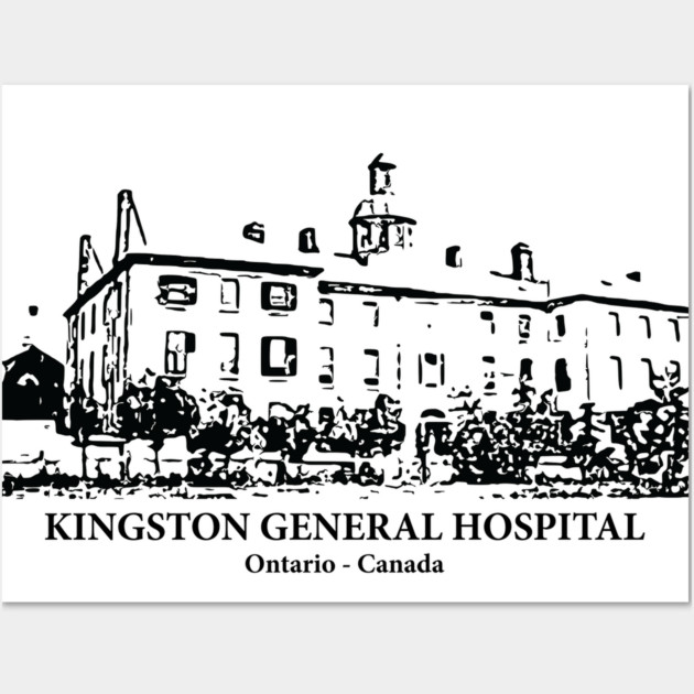 Kingston General Hospital - Ontario Wall Art by Lakeric