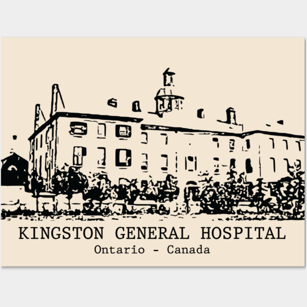 Kingston General Hospital - Ontario Wall Art by Lakeric