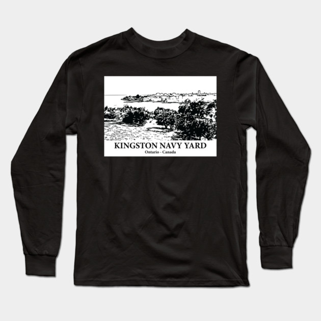 Kingston Navy Yard - Ontario Long Sleeve T-Shirt by Lakeric