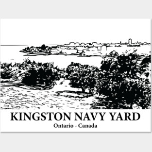 Kingston Navy Yard - Ontario Posters and Art