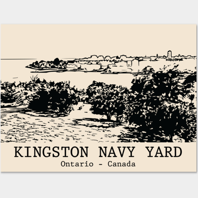 Kingston Navy Yard - Ontario Wall Art by Lakeric
