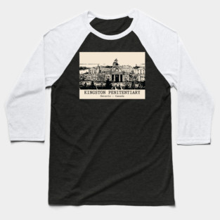 Kingston Penitentiary - Ontario Baseball T-Shirt