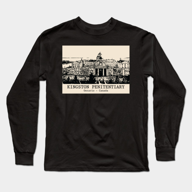 Kingston Penitentiary - Ontario Long Sleeve T-Shirt by Lakeric