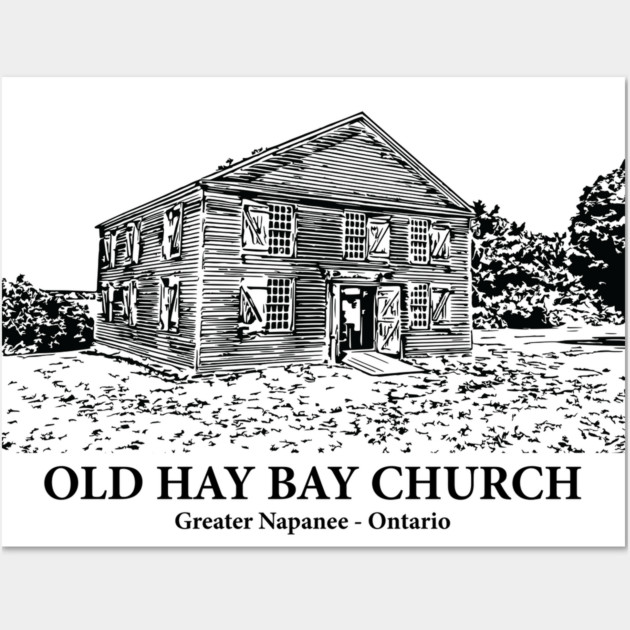 Old Hay Bay Church - Napanee ON Wall Art by Lakeric