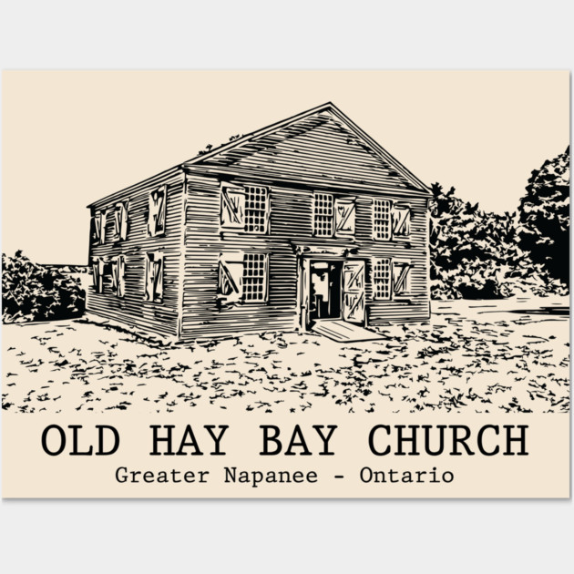 Old Hay Bay Church - Napanee ON Wall Art by Lakeric