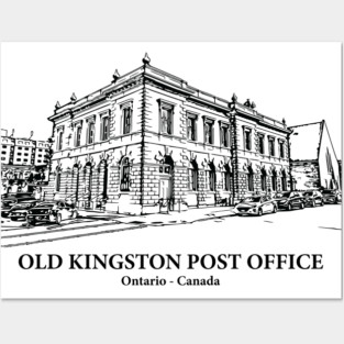 Old Kingston Post Office - Ontario Posters and Art