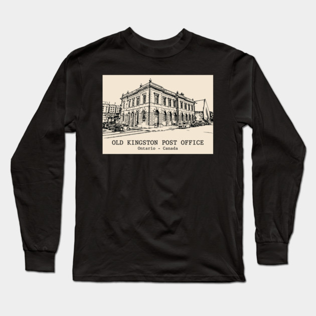 Old Kingston Post Office - Ontario Long Sleeve T-Shirt by Lakeric