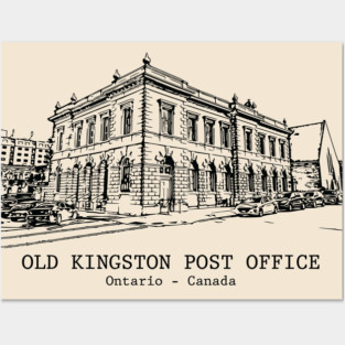 Old Kingston Post Office - Ontario Posters and Art