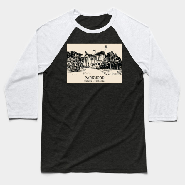 Parkwood - Oshawa ON Baseball T-Shirt by Lakeric