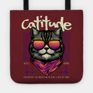 Catitude – Exploring the World with Nine Lives of Cool Tote