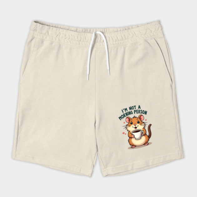 I’m Not a Morning Person – Cute Hamster with Coffee by Wael's Store 2