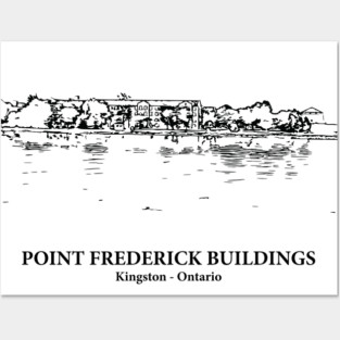 Point Frederick Buildings - Kingston ON Posters and Art