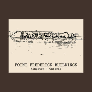 Point Frederick Buildings - Kingston ON T-Shirt