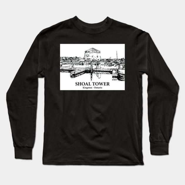 Shoal Tower - Kingston ON Long Sleeve T-Shirt by Lakeric