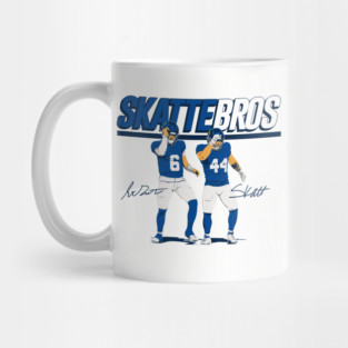 Giants Jaxson Dart Cam Skattebo Celebration Mug