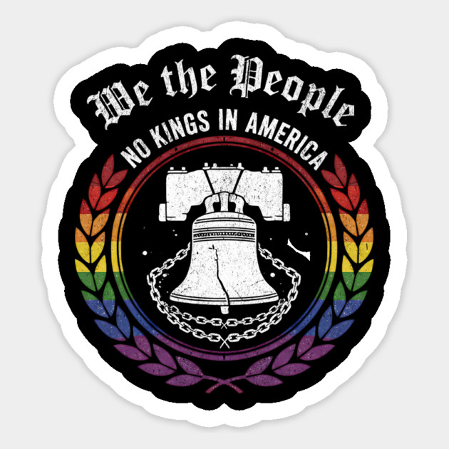 No-Kings-In-America-We-The-People-Patriotic-Pride Magnet by ArtistTee ⭐⭐⭐⭐⭐