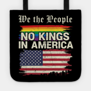 We The People No Kings Tote