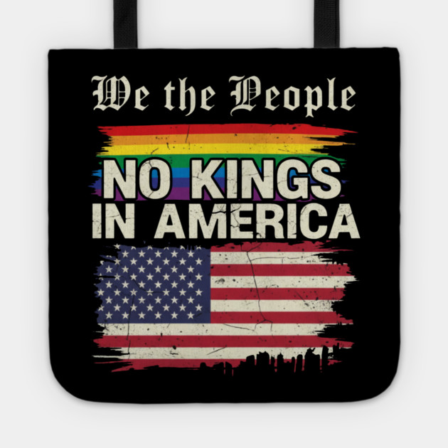 We The People No Kings Tote by ArtistTee ⭐⭐⭐⭐⭐