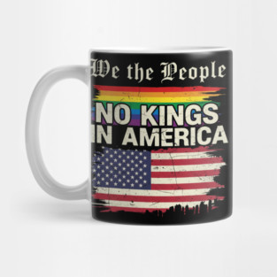 We The People No Kings Mug