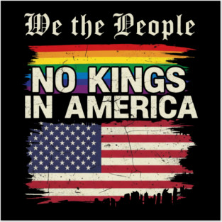 We The People No Kings Posters and Art
