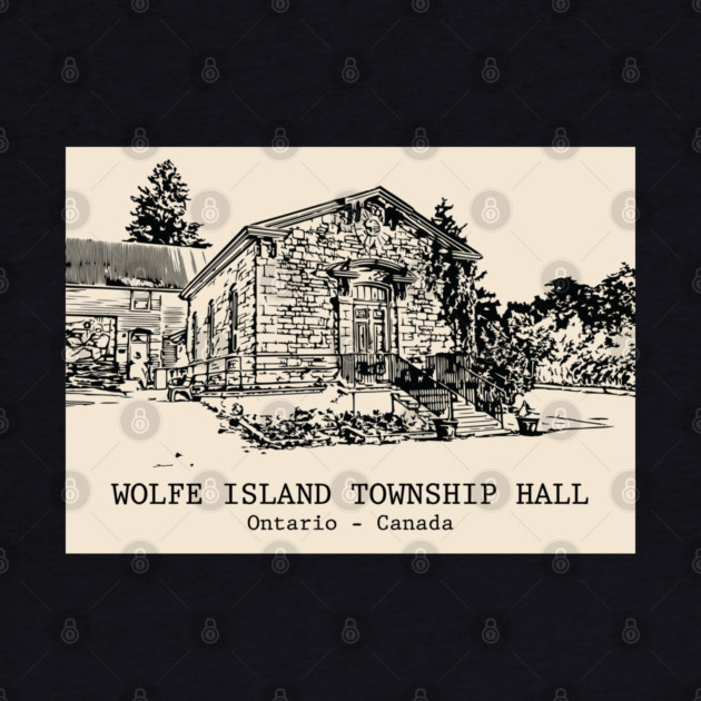 Wolfe Island Township Hall - Ontario by Lakeric