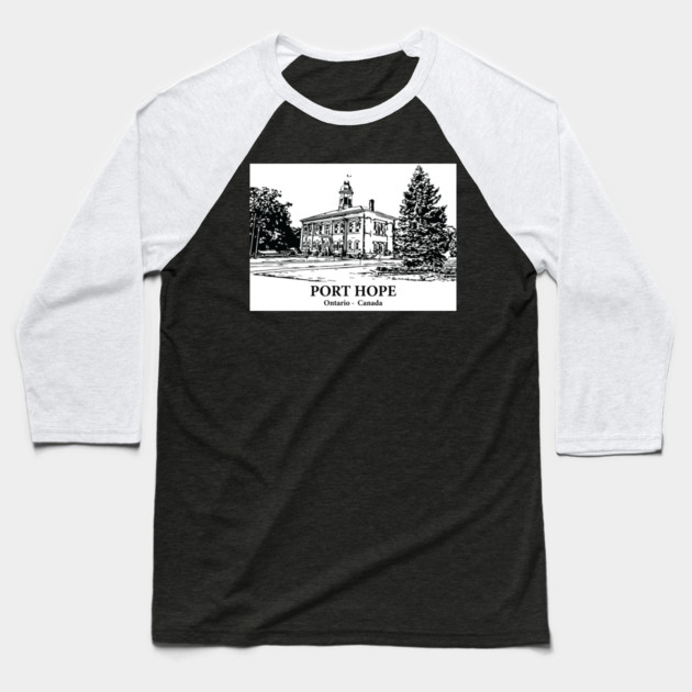 Port Hope - Ontario Baseball T-Shirt by Lakeric