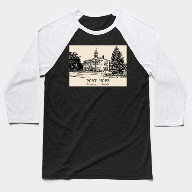 Port Hope - Ontario Baseball T-Shirt by Lakeric
