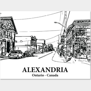Alexandria - Ontario Posters and Art
