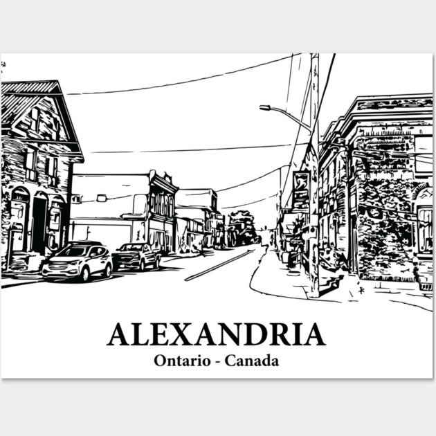 Alexandria - Ontario Wall Art by Lakeric