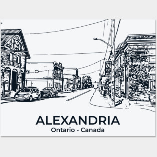 Alexandria - Ontario Posters and Art
