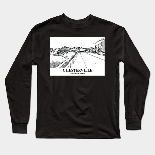 Chesterville - Ontario Long Sleeve T-Shirt by Lakeric