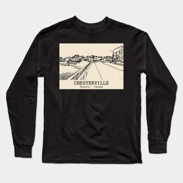 Chesterville - Ontario Long Sleeve T-Shirt by Lakeric