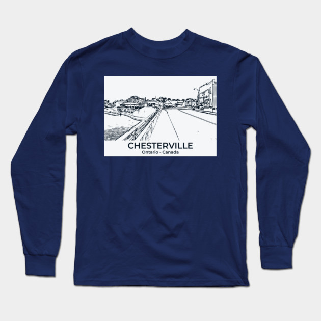 Chesterville - Ontario Long Sleeve T-Shirt by Lakeric