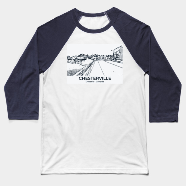 Chesterville - Ontario Baseball T-Shirt by Lakeric
