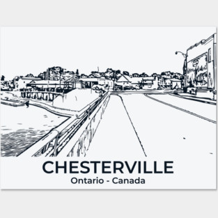Chesterville - Ontario Posters and Art