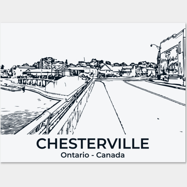 Chesterville - Ontario Wall Art by Lakeric