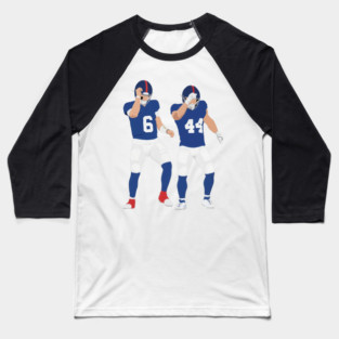 Jaxson Dart and Cam Skattebo Baseball T-Shirt