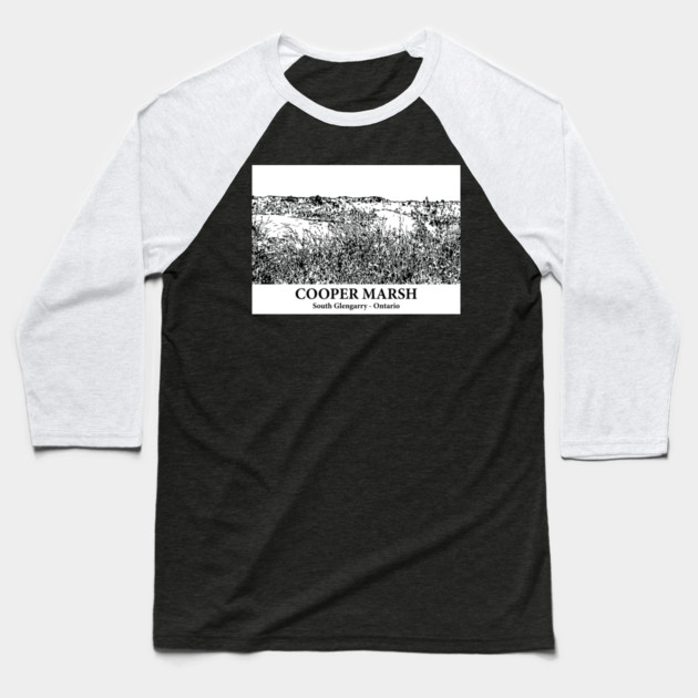 Cooper Marsh - South Glengarry ON Baseball T-Shirt by Lakeric
