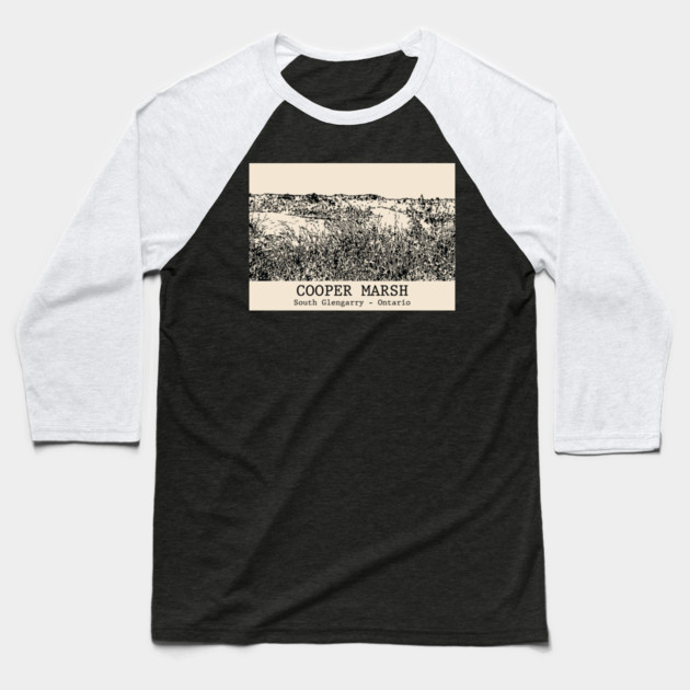 Cooper Marsh - South Glengarry ON Baseball T-Shirt by Lakeric