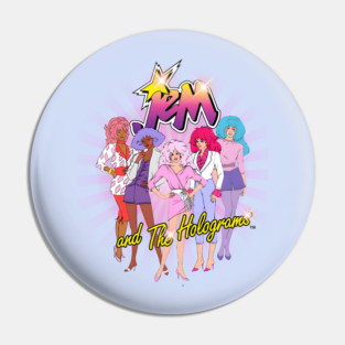 Jem and the Holograms Pin