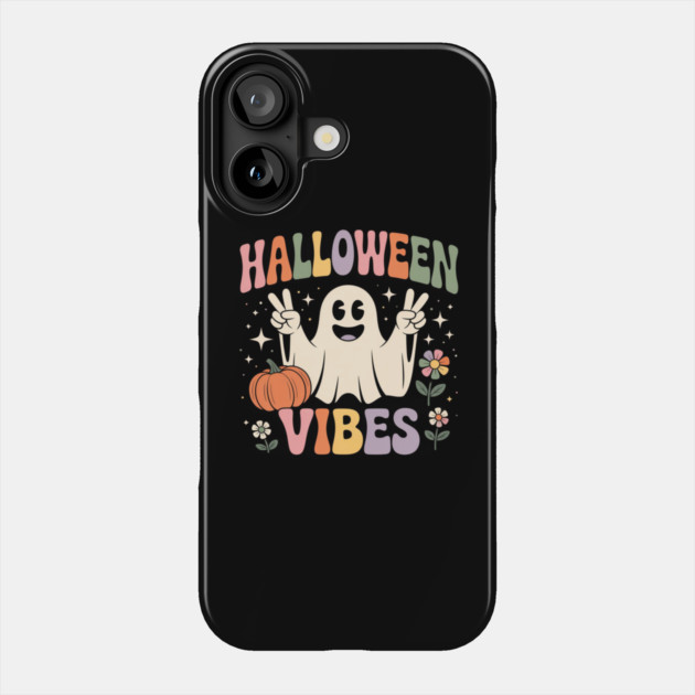 Halloween-Vibes Phone Case by Creatifly Graphic Tees