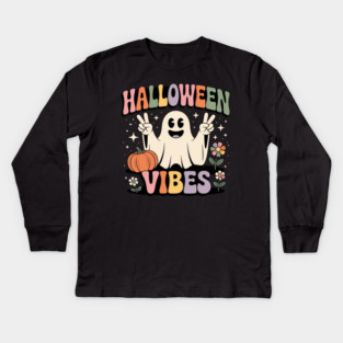 Halloween-Vibes Kids Long Sleeve T-Shirt