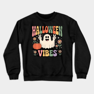 Halloween-Vibes Crewneck Sweatshirt